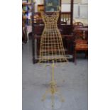 Wire mannequin on stand