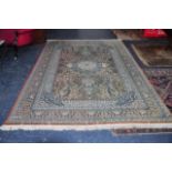 Large antique Turkish woollen rug