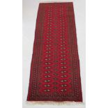 Iranian hand made wool hall runner