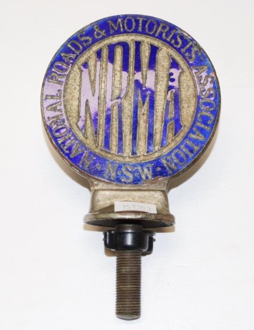Vintage NRMA bumper badge