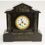 Antique French eight day striking mantel clock