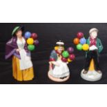 Three Royal Doulton balloon figurines