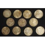 Quantity of Australian silver florins