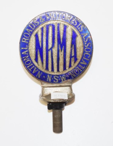Vintage NRMA bumper badge - Image 4 of 4