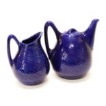 Rorstrand Sweden ceramic teapot & jug