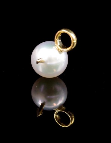 12mm Paspaley pearl and 18ct yellow gold pendant - Image 3 of 4