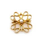 Australian 9ct yellow gold brooch