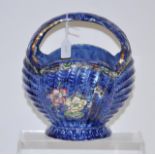 Arthur Wood Royal Bradwell lustre basket vase