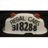 Vintage Regal cabs roof top light