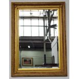 Ornate gilt framed mirror