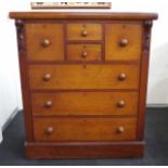Late Victorian chest of drawers