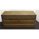 Early Louis Vuitton steamer trunk