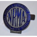 Early NRMA NSW car badge