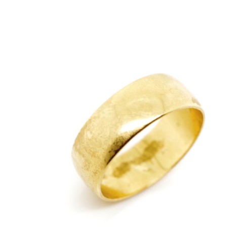 18ct yellow gold wedding band - Image 3 of 5