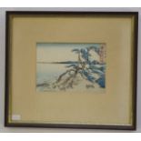 Katsushika Hokusai (1760-1849) woodblock print