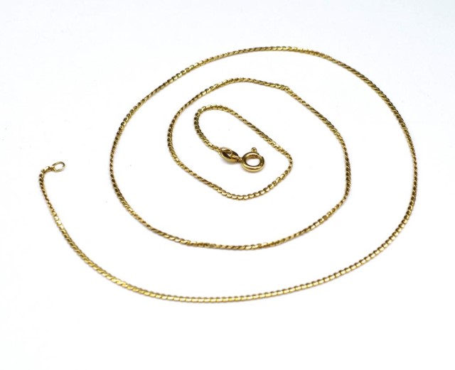 18ct yellow gold chain