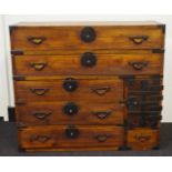 Japanese Tanzu chest of drawers