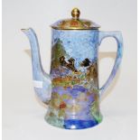 Wilton ware lustre "New Mikado" coffee pot