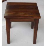 Danish style rosewood side / lamp table