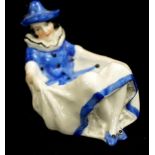 Vintage 'Pierrot' ceramic dish