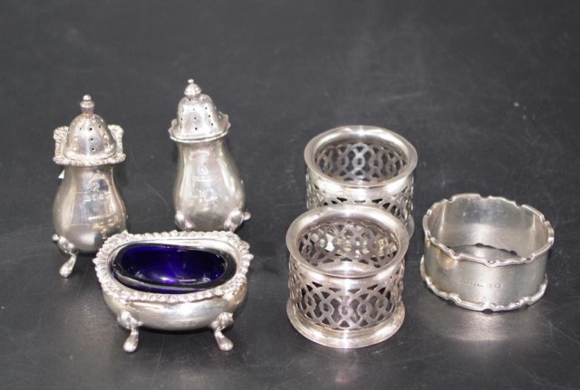 Collection of sterling silver table items - Image 4 of 4