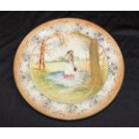 Royal Doulton "Bluebell Gatherers" plate