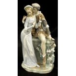 Good Lladro courting couple figure