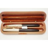 Wyvern fountain pen & pencil set