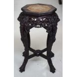 Small antique Chinese hardwood table