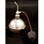 Early silver plate perfume atomiser