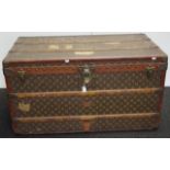 Vintage Louis Vuitton ship's trunk