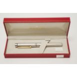 Sheaffer Targa silver plated fountain pen