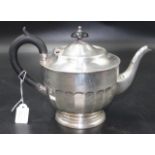 George V sterling silver teapot