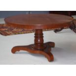 Victorian mahogany loo table