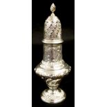 Victorian sterling silver sugar caster