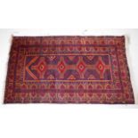 Middle Eastern hand made wool rug