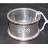 Rare Huddart Parker silver plate napkin ring