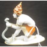 Small Rosenthal snake charmer figurine