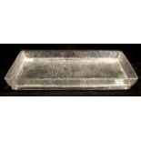 Baccarat crystal tray
