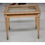 Louis style limed occasional table