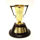 Australian horse racing presentation trophy