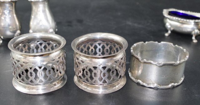 Collection of sterling silver table items - Image 3 of 4