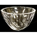 Good heavy Orrefors crystal bowl