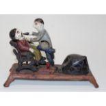 Cast iron novelty 'Dentist' money box