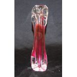 Vintage signed Murano glass vase