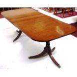 Regency style extension dining table