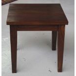 Danish style rosewood side / lamp table