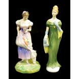 Two various early Royal Doulton figurines