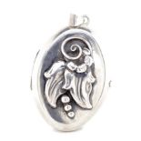 Scandia silver locket