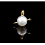 12mm Paspaley pearl and 18ct yellow gold pendant